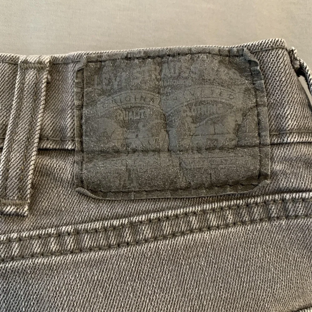 Levi's 541 Jeans‎ Mens 40x30 Gray Stretch Denim Straight Fit PC9 18181-0005